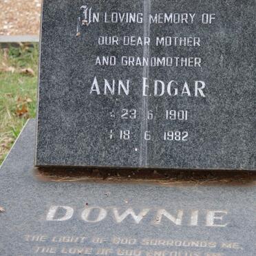 DOWNIE Ann Edgar 1901-1982