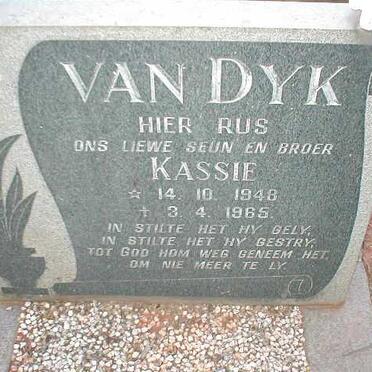 DYK Kassie, van 1948-1965