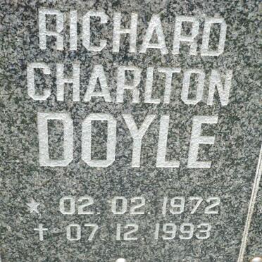 DOYLE Richard Charlton 1972-1993