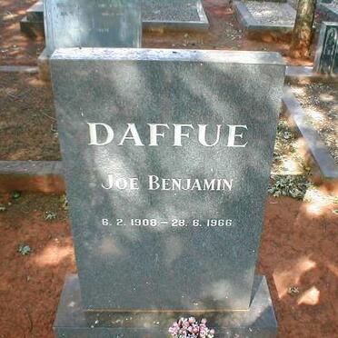 DAFFUE Joe Benjamin 1908-1966