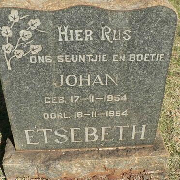 ETSEBETH Johan 1954-1954