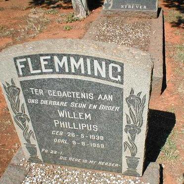 FLEMMING Willem Phillipus 1938-1959
