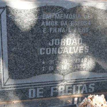 FREITAS Jordad Concalves, de 1942-1995
