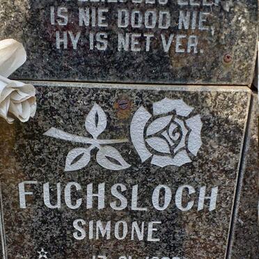 FUCHSLOCH Simone 1992-1992
