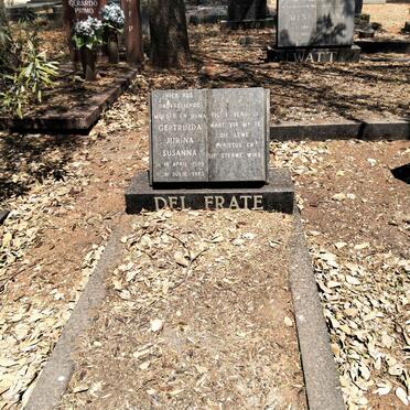 FRATE Gertruida Jurina Susanna, del 1905-1983