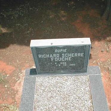 FOUCHE Richard Scherre 1898-1980