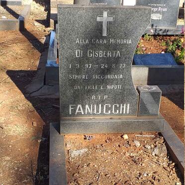 FANUCCHI Di Gisbertha 1897-1977