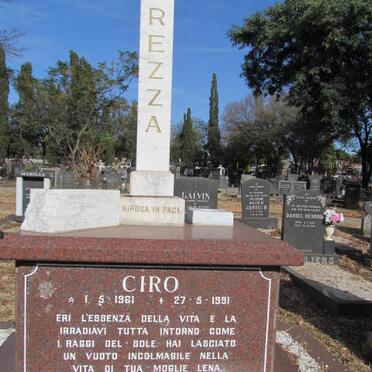 FREZZA Ciro 1961-1991