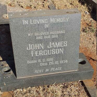 FERGUSON John James 1916-1974