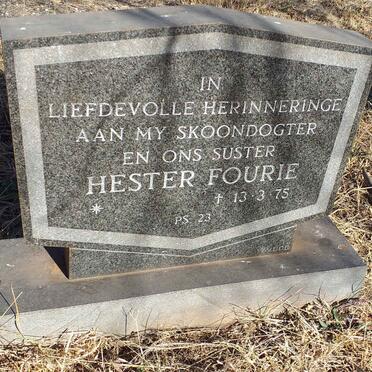 FOURIE Hester -1975