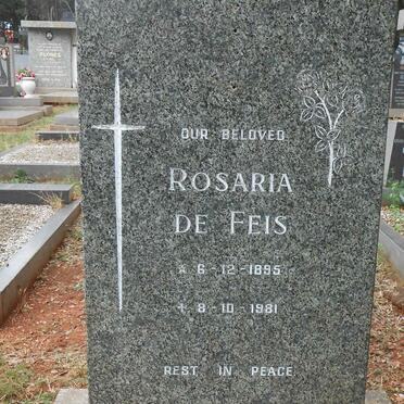 FEIS Rosaria, de 1895-1981