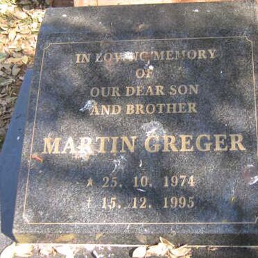 GREGER Martin 1974-1995