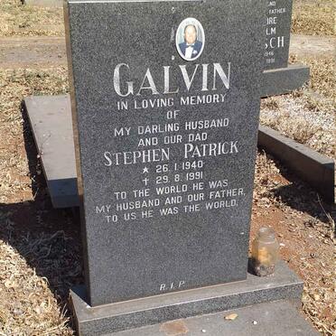 GALVIN Stephen Patrick 1940-1991