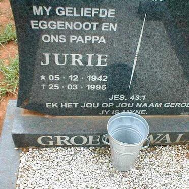 GROENEWALD Jurie 1942-1996