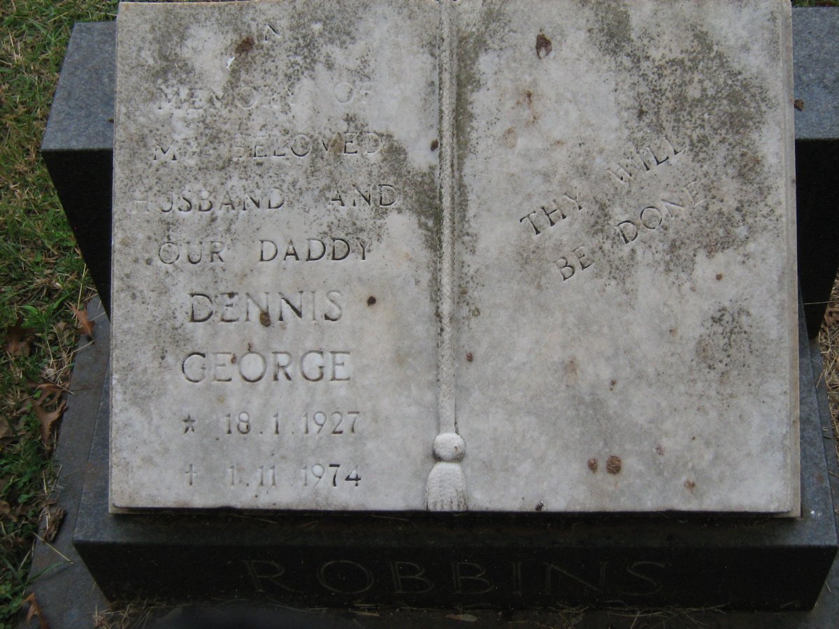 GEORGE Dennis 1927-1974