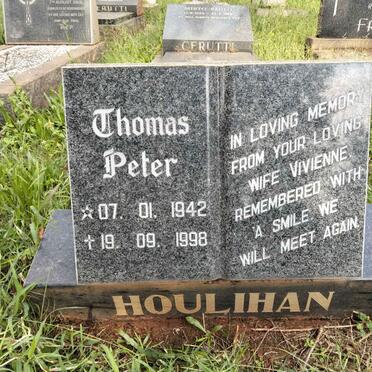 HOULIHAN Thomas Peter 1942-1998
