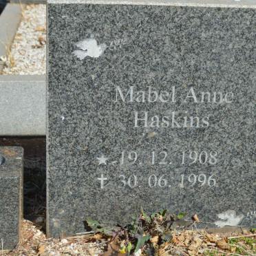 HASKINS Mabel Anne 1908-1996
