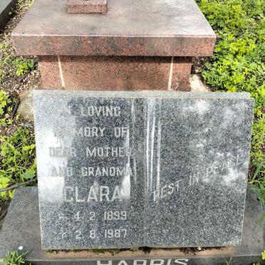 HARRIS Clara 1899-1987