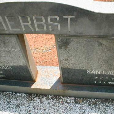 HERBST Gerhardus 1912-1980 & Santjie 1916-1995 _2