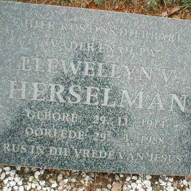 HERSELMAN Llewellyn V. 1914-1988