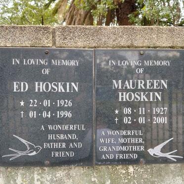 HOSKIN Ed 1926-1996 & Maureen 1927-2001
