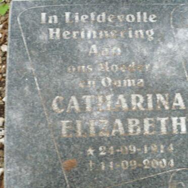 HARMSE Petrus L. -1954 &amp; Catharina Elizabeth 1914-2004