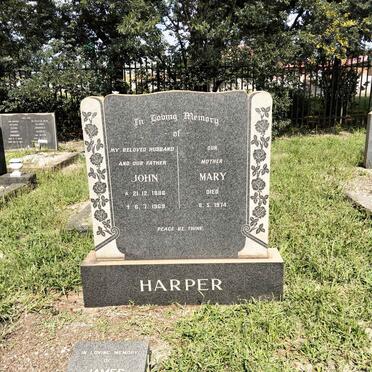 HARPER John 1886-1969 & Mary -1974 :: CAMPBELL James