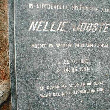 JOOSTE Nellie 1913-1995