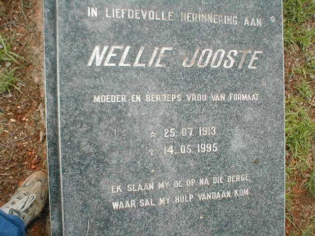 JOOSTE Nellie 1913-1995