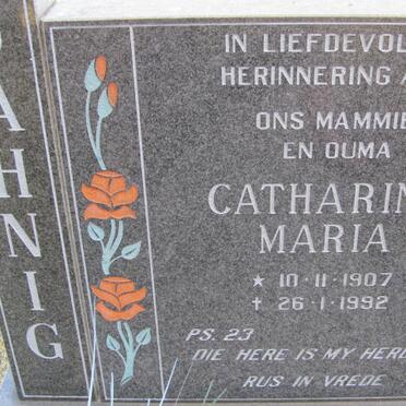JAHNIG Catharina Maria 1907-1992 :: DELPORT Jacobus Johannes 1932-2016 & Ruth Augusta 1935-2015 _2