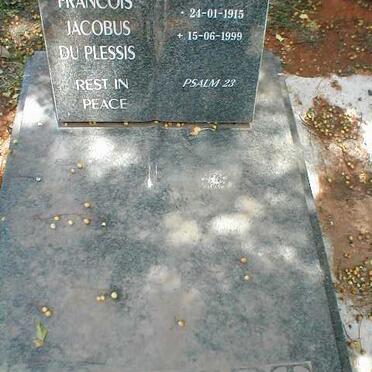 JOUBERT Francois Jacobus Du Plessis 1915-1999