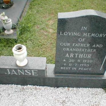 JANSE Arthur 1920-1993