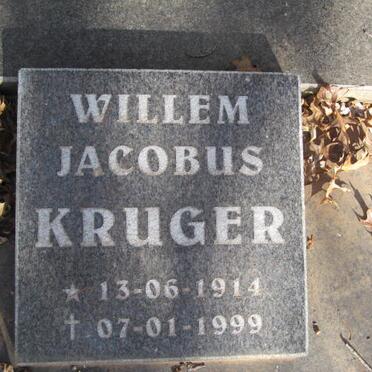 KRUGER Willem Jacobus 1914-1999