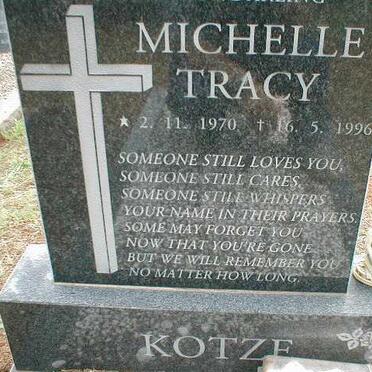 KOTZE Michelle Tracy 1970-1996