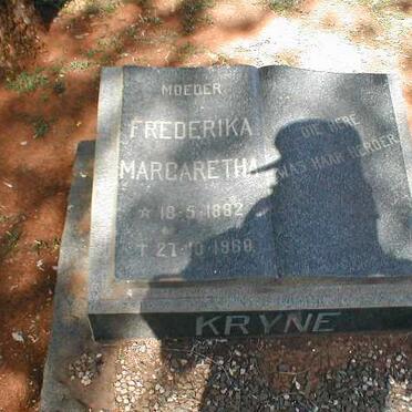 KRYNE Frederika Margaretha 1882-1968