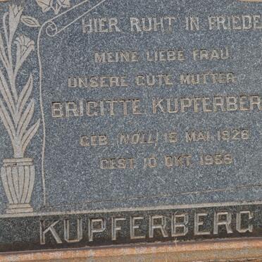 KUPFERBERG Brigitte nee NOLL 1926-1955