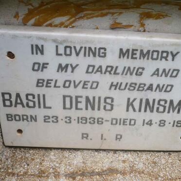 KINSMAN Basil Denis 1936-1976