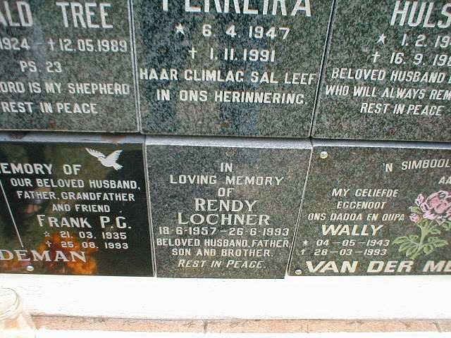 LOCHNER Rendy 1957-1993