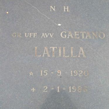 LATILLA Gaetano 1920-1986