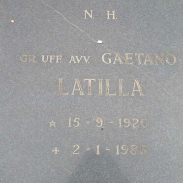 LATILLA Gaetano 1920-1986