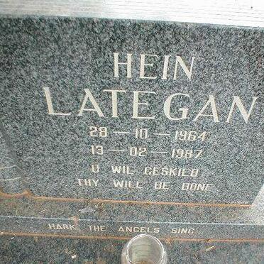 LATEGAN Hein 1964-1987