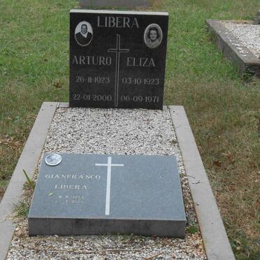 LIBERA Arturo 1923-2000 &amp; Eliza 1923-1971 :: LIBERA Gianfranco 1953-2005