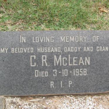 MCLEAN C.R. -1958