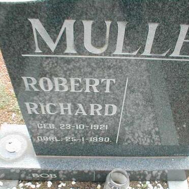 MULLER Robert Richard 1921-1990