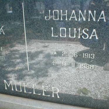 MULLER Pieter Hendrik 1911-1980 & Johanna Louisa 1913-1988 _2