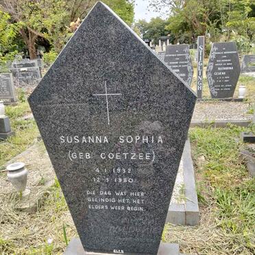 MALAN Jan Daniel 1929-2023 & Susanna Sophia COETZEE 1932-1980 _1