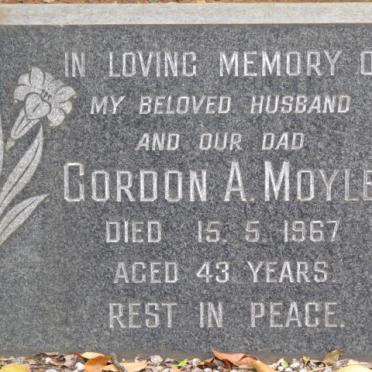MOYLE Gordon A. -1967