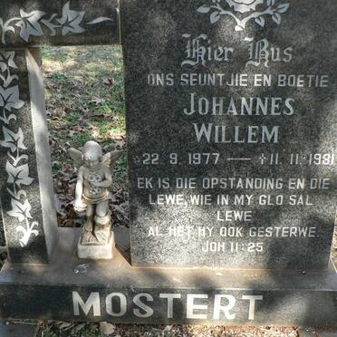 MOSTERT Johannes Willem 1977-1981
