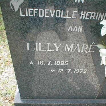 MARE Lilly 1895-1979