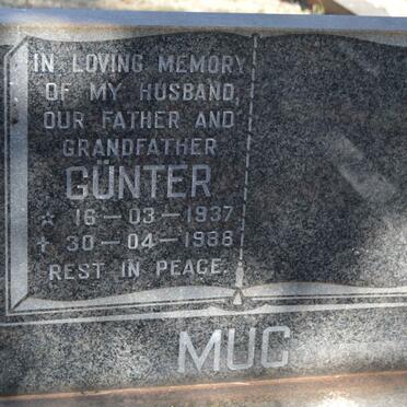 MUC Gunter 1937-1988